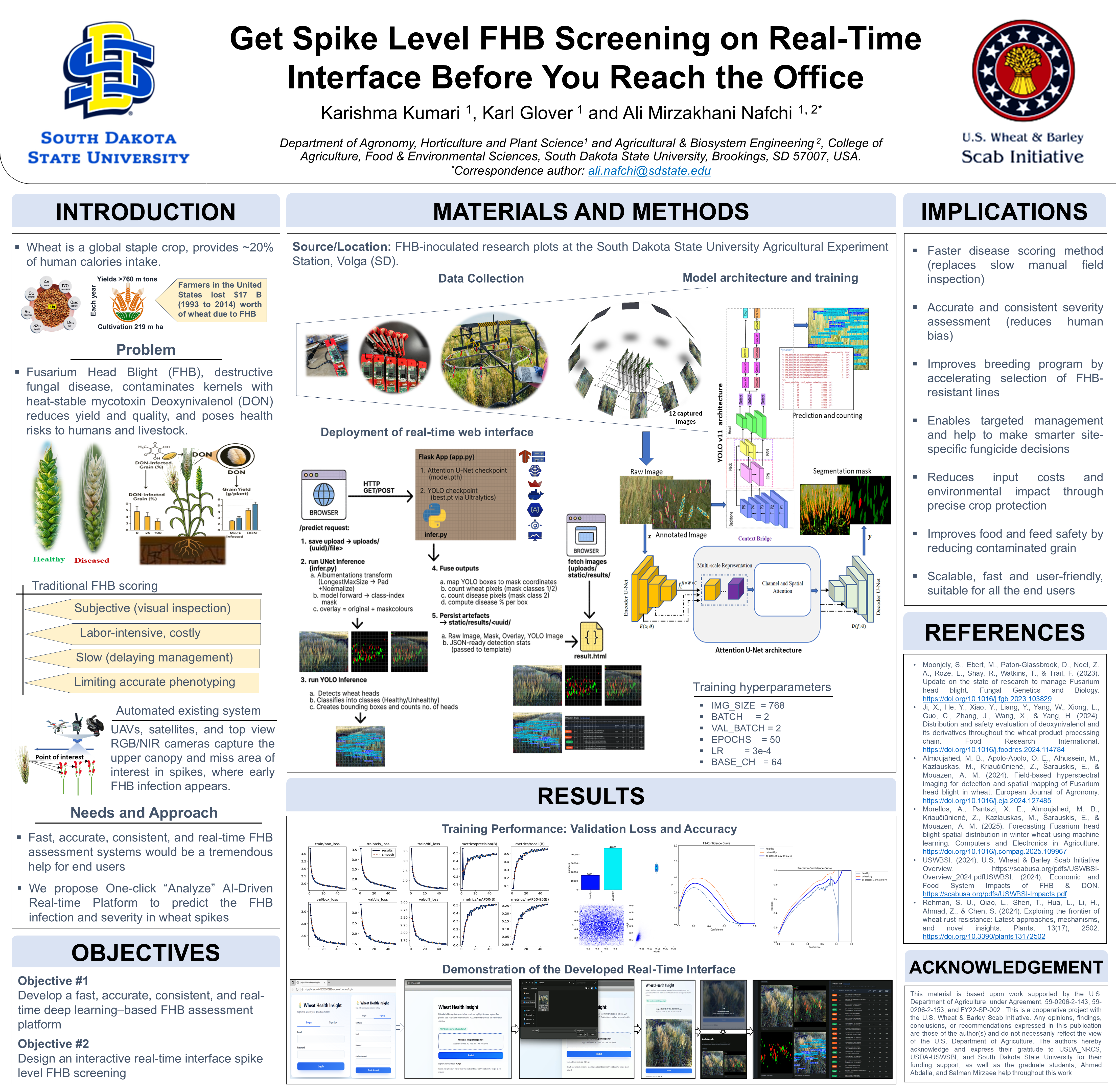 Poster thumbnail for Get Spike Level FHB Screening on Real-Time Interface Before You Reach the Office