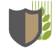 A logo of a shield and wheat AI-generated content may be incorrect.